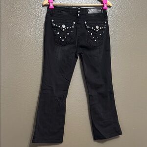 LA Idol Jeans with Embellished Pockets